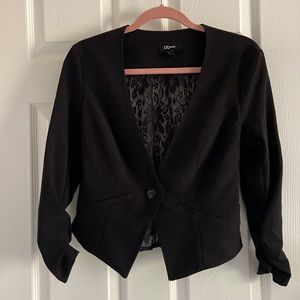 black blazer